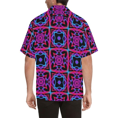 Fractoberry Fractal Pattern 000198HS Hawaiian Shirt (Model T58)