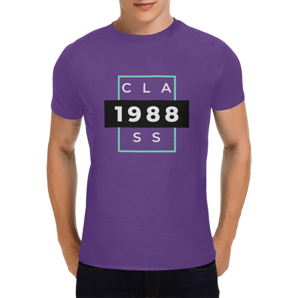 Class of 1988 Men's T-Shirt in USA Size (Front Printing Only)