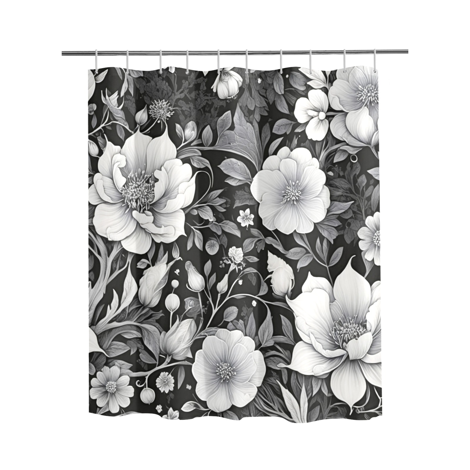 Fabulous Florals 39 Shower Curtain 60"x72"