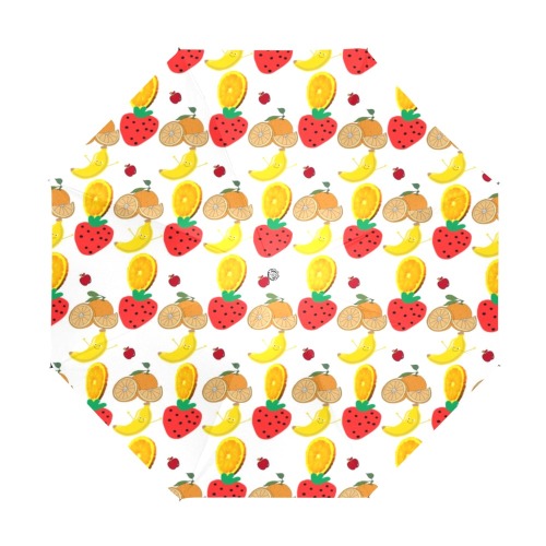 fruits pattern Anti-UV Foldable Umbrella (U08)