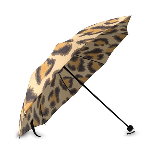 Umbrella Leopard Pattern.jpg Foldable Umbrella (Model U01)