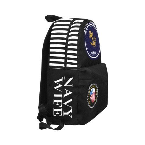 Navy Wife Unisex Classic Backpack (Model 1673)