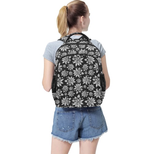 Creekside Floret pattern Multifunctional Backpack (Model 1731)
