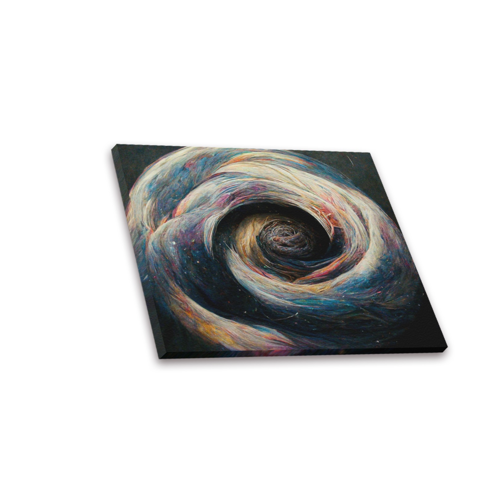 spiral galaxy #2 Frame Canvas Print 20"x16"