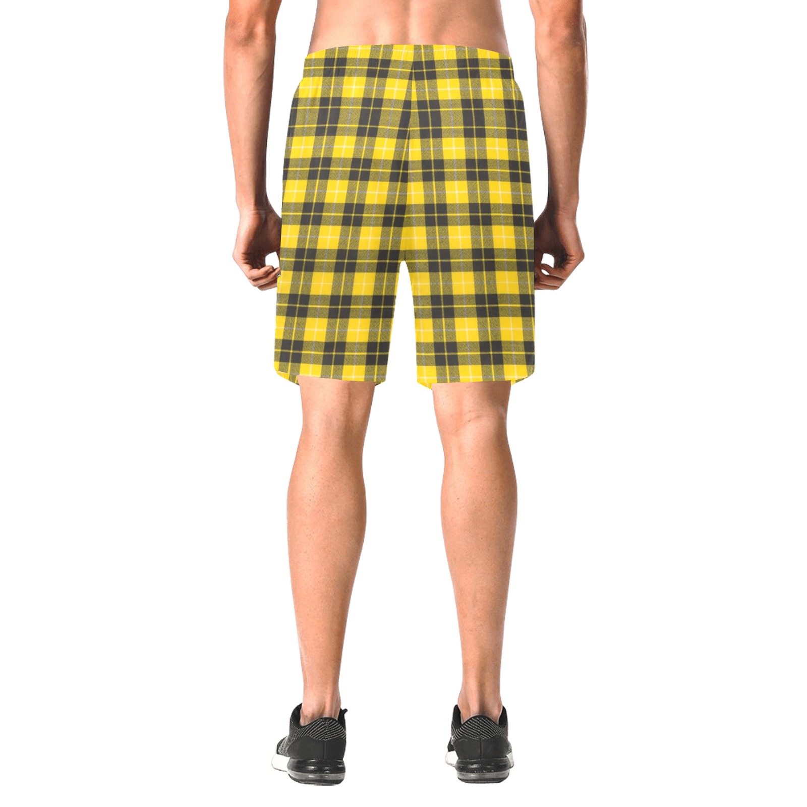 Barclay Dress Modern Men's All Over Print Elastic Beach Shorts (Model L20)