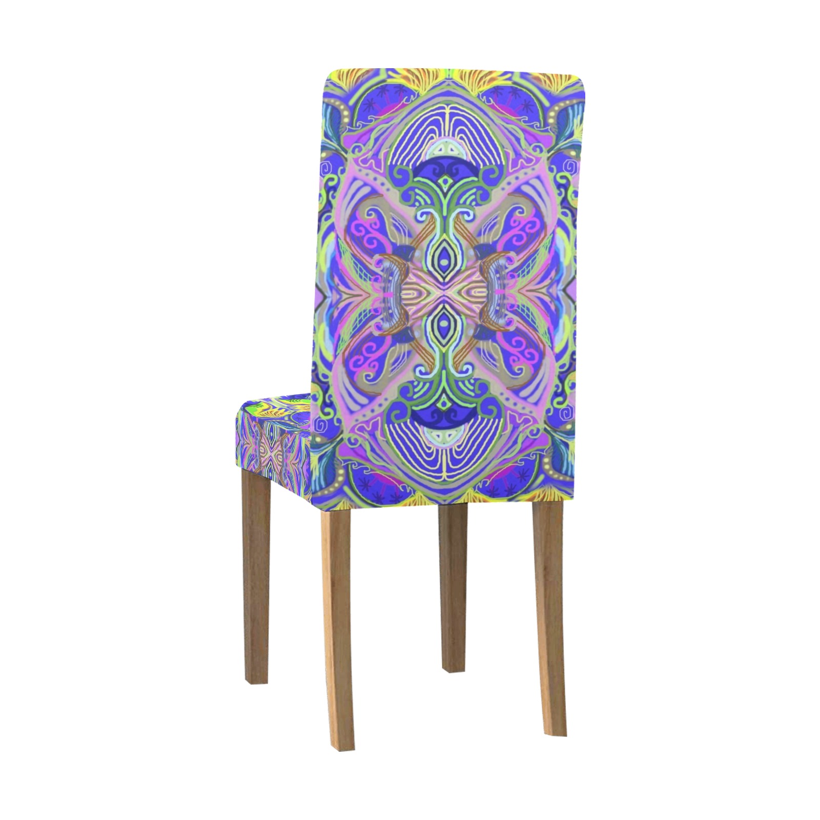 chinese variation 7 Chair Cover (Pack of 4)