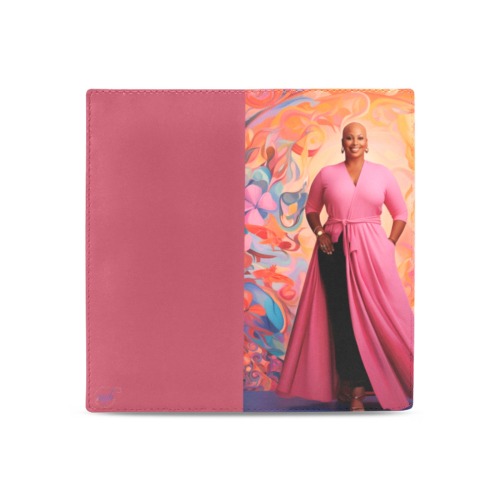 Breast Cancer Awareness Wallet Women's Leather Wallet (Model 1611)