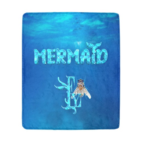 Mermaid Collectable Fly Ultra-Soft Micro Fleece Blanket 50"x60"