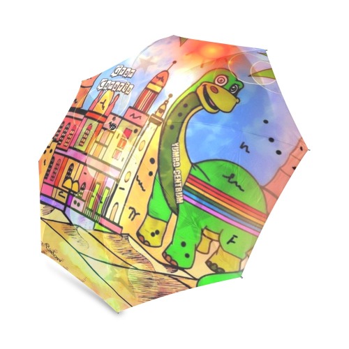 Spain Cran Canaria Pop Art by Nico Bielow Foldable Umbrella (Model U01)