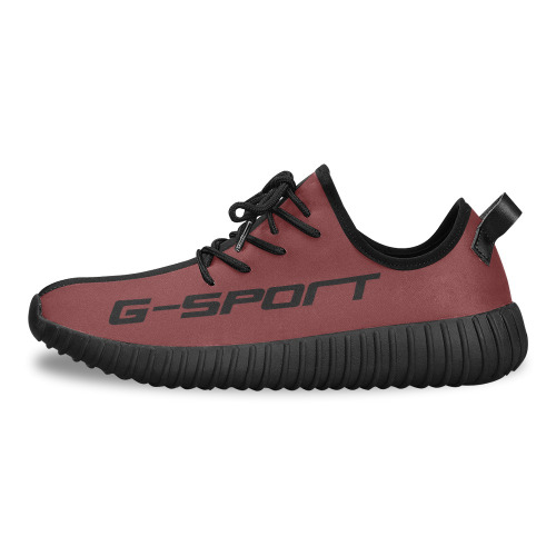 G-SPORT SHOE BROWN Grus Men's Breathable Woven Running Shoes (Model 022)