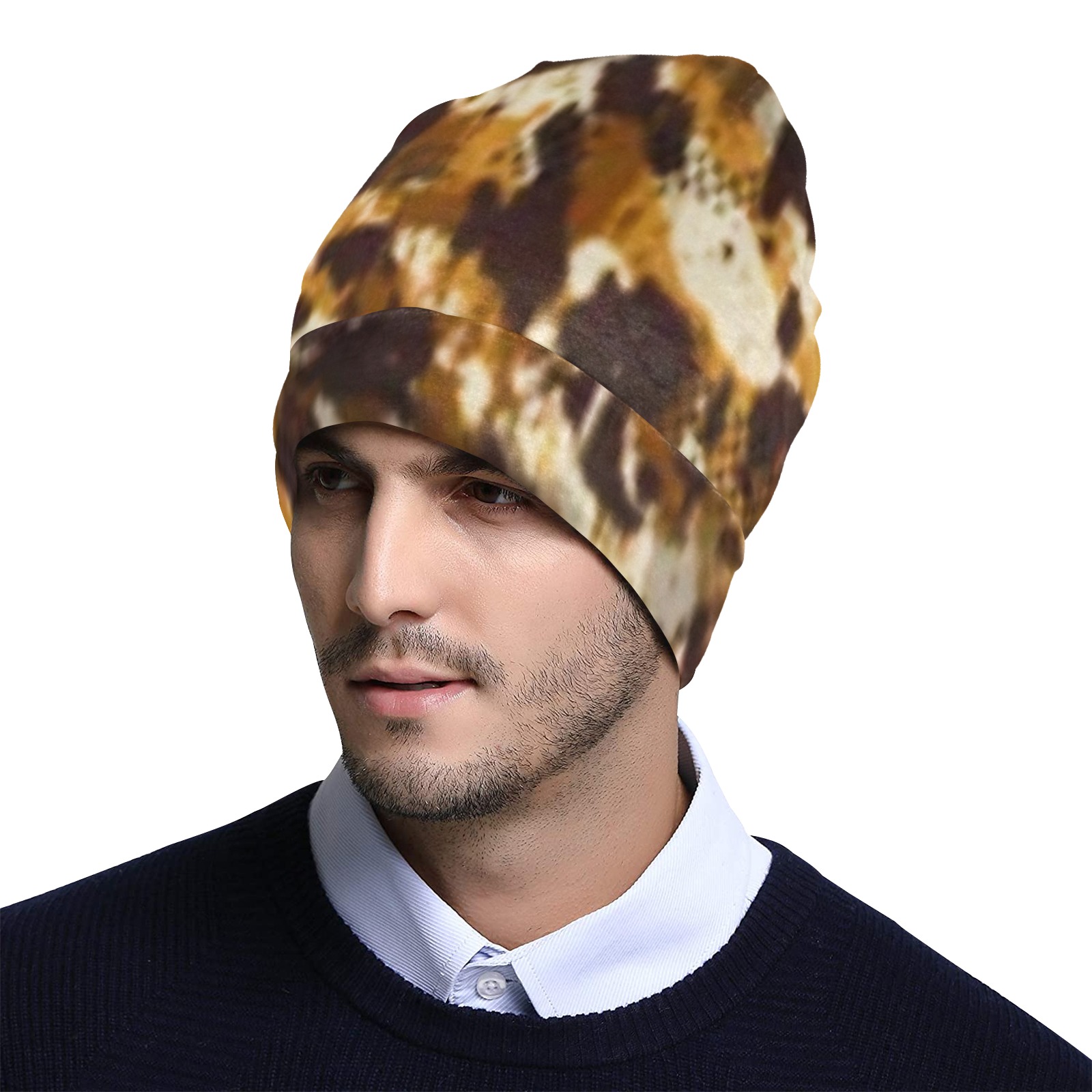 bb ydbhh All Over Print Beanie for Adults