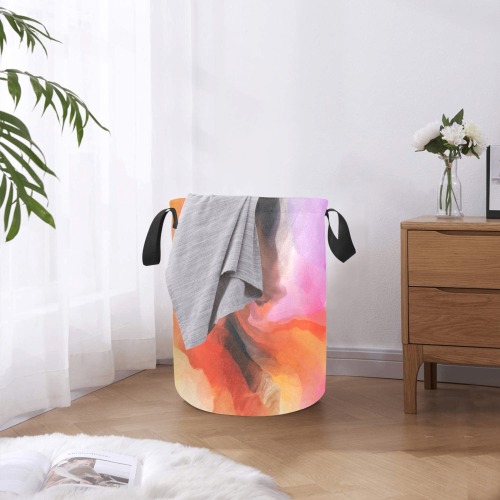 Waves desert paintbrush Laundry Bag (Small)