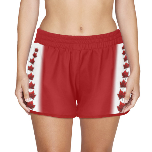 Canada Sports Shorts Women's Sports Shorts (Model L61)