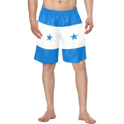 Flag_of_Honduras.svg Men's Swim Trunk (Model L21)