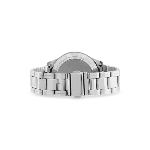 Vespidae Men's Stainless Steel Analog Watch(Model 108)