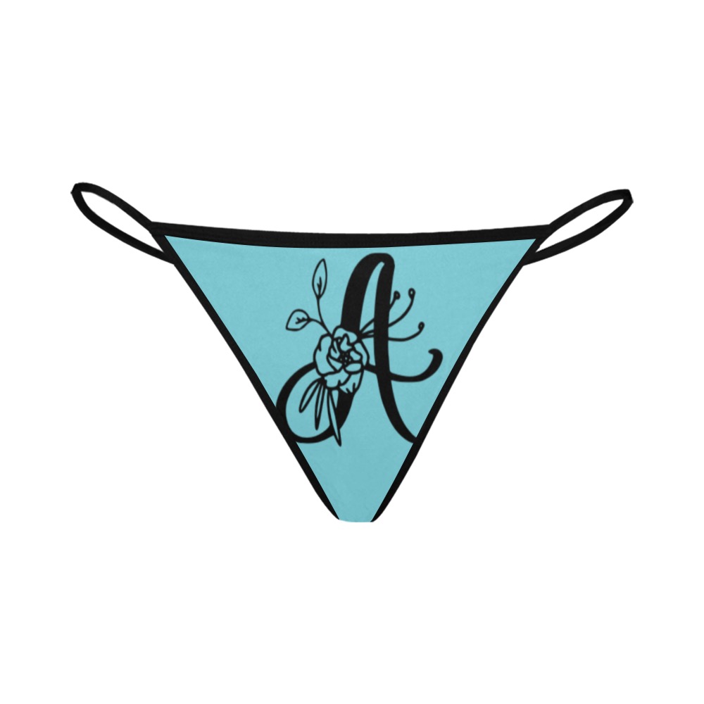 Aromatherapy Apparel G string Light Blue Women's All Over Print G-String Panties (Model L35)