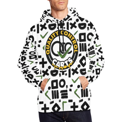 QCC Hoodie All Over Print Hoodie for Men (USA Size) (Model H13)
