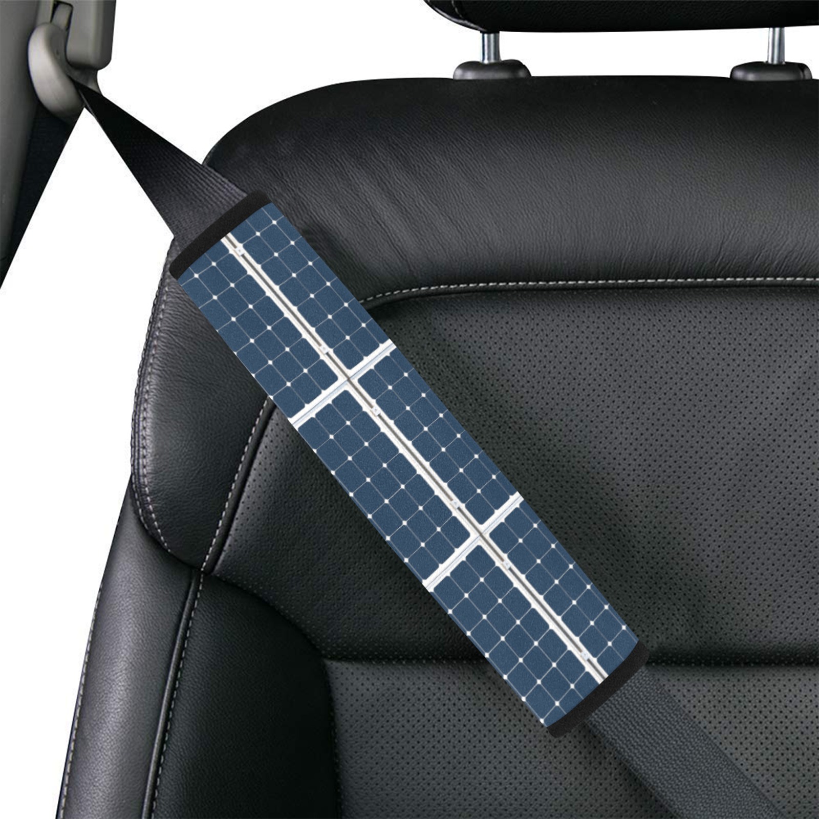 Sun Power Car Seat Belt Cover 7''x12.6'' (Pack of 2)