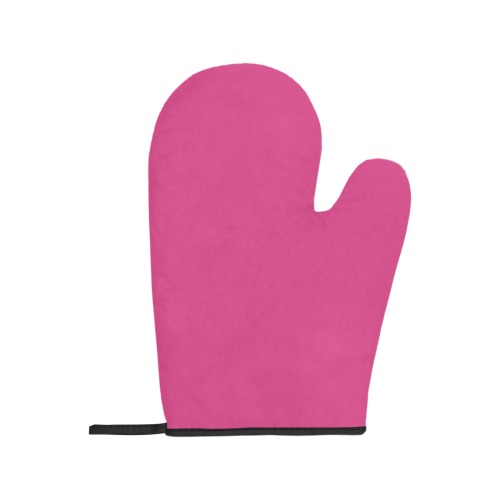 pink Oven Mitt (Two Pieces)