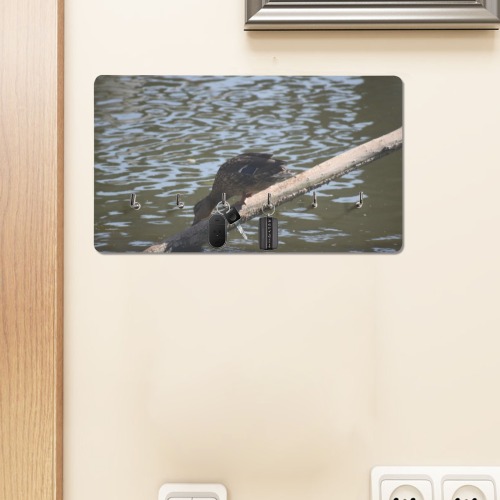 a thirsty duck Wall Mounted Decor Key Holder