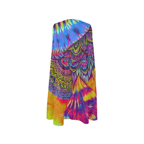 Hippy Crush Sleeveless A-Line Pocket Dress (Model D57)