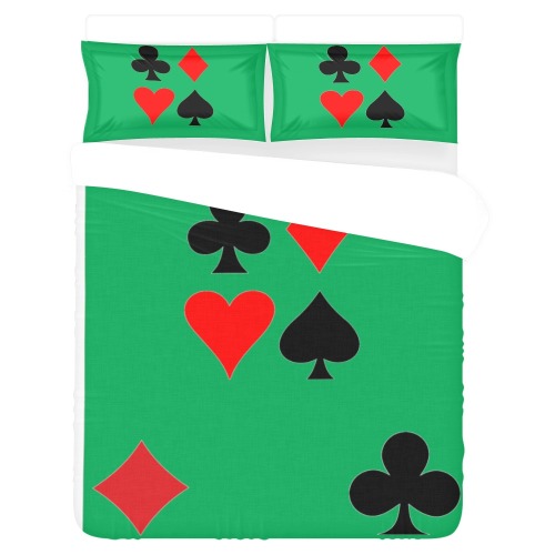 cards1b 3-Piece Bedding Set