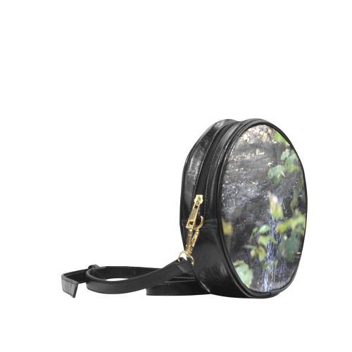 The Unseen Stream Round Sling Bag (Model 1647)