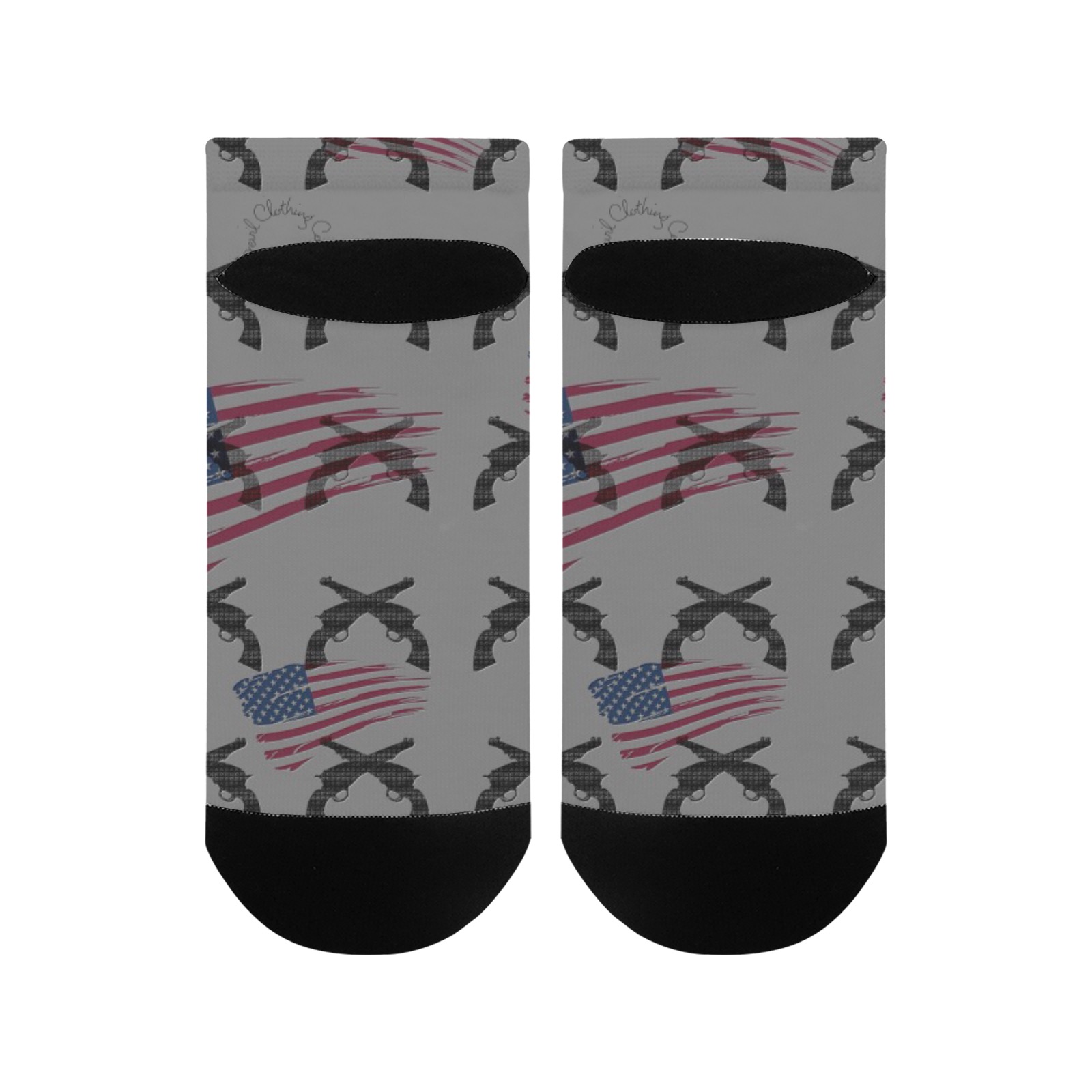 American Theme print 33A272CC-E0B9-4F3E-8D91-1D10085057D4 Men's Ankle Socks