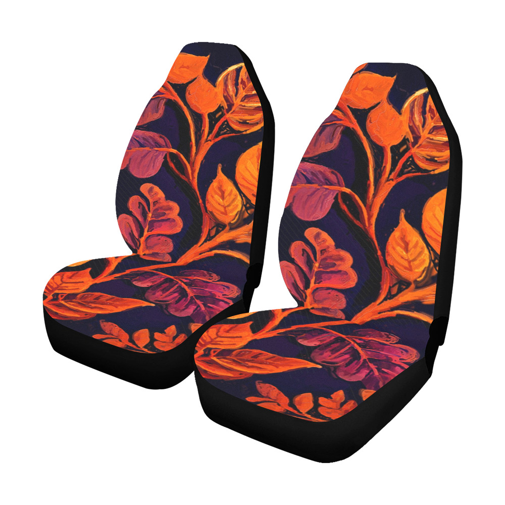 flowers botanic art (10) car seat covers Car Seat Covers (Set of 2)