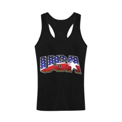 USA Men's I-shaped Tank Top (Model T32)