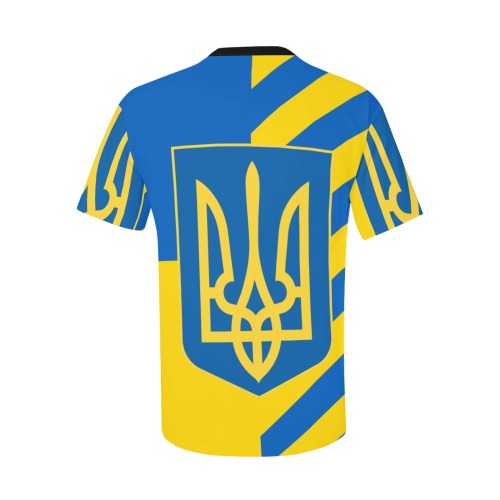 UKRAINE Men's All Over Print T-Shirt with Chest Pocket (Model T56)