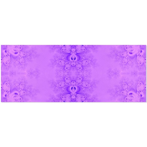 Purple Lilacs Frost Fractal Gift Wrapping Paper 58"x 23" (2 Rolls)