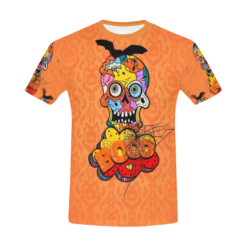 Halloween Pop Art by Nico Bielow All Over Print T-Shirt for Men (USA Size) (Model T40)