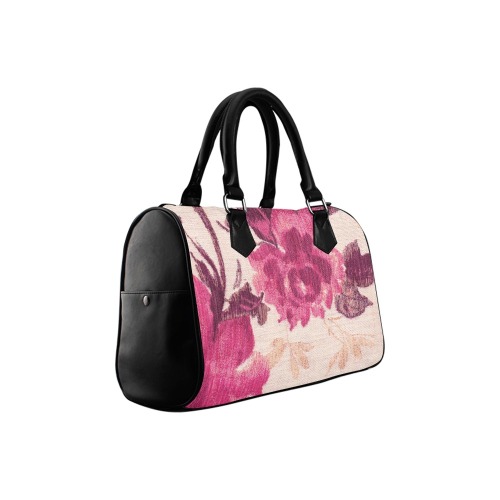 Sac Boston Flower Couture Boston Handbag (Model 1621)