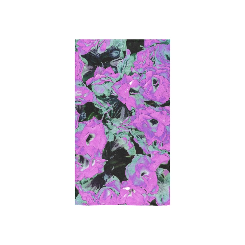 Illustration Pink Kalanchoe Plant Custom Towel 16"x28"