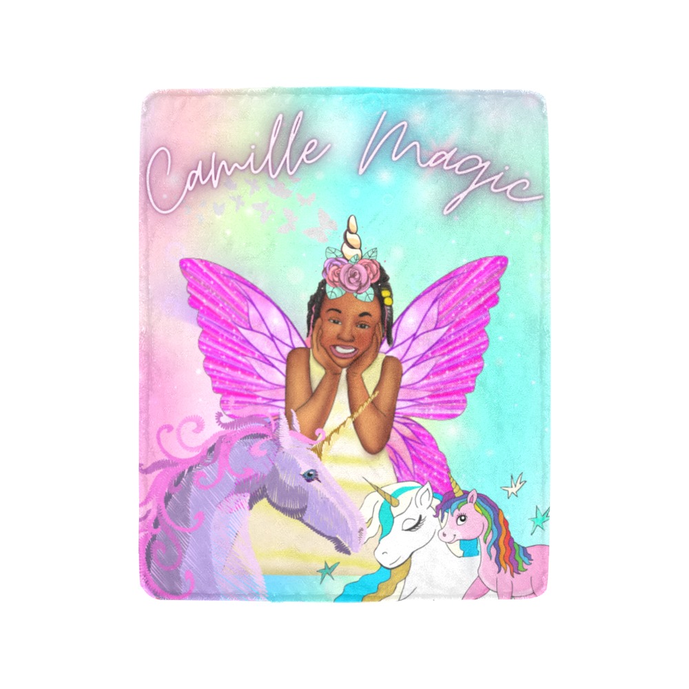Camille Magic Ultra-Soft Micro Fleece Blanket 40"x50"