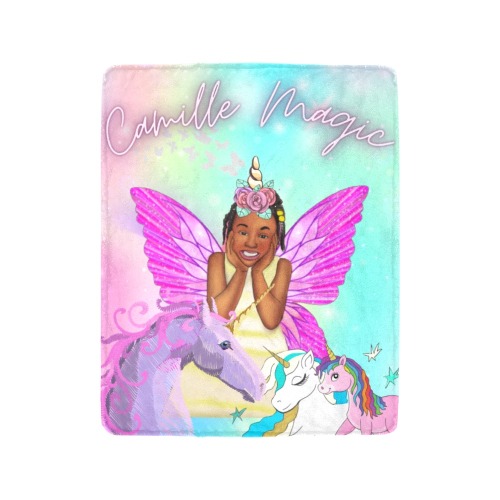 Camille Magic Ultra-Soft Micro Fleece Blanket 40"x50"