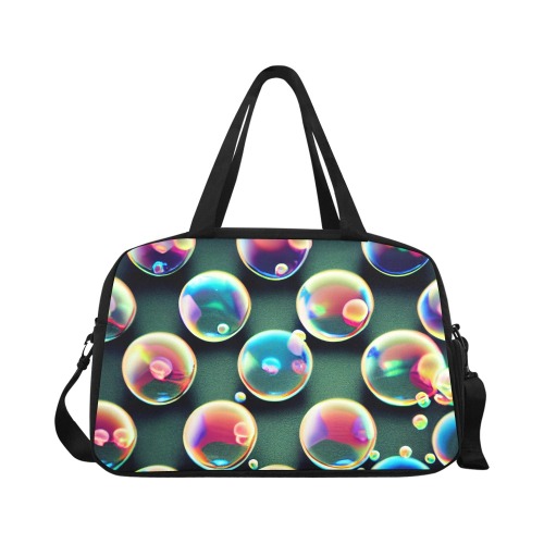 bubbles pattern 1 Fitness Handbag (Model 1671)