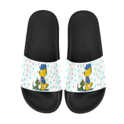 Ferald and The Baby Lizard Women's Slide Sandals (Model 057)