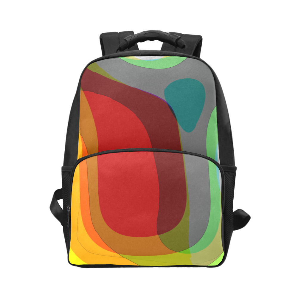 Colorful Abstract 118 Unisex Laptop Backpack (Model 1663)