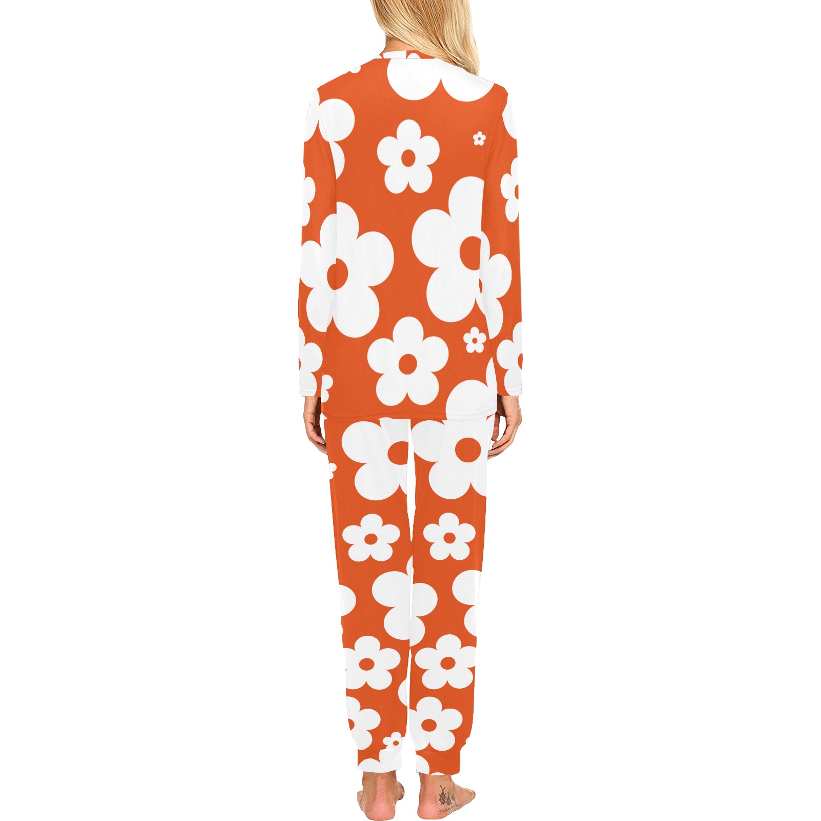 orangejasmine Women's All Over Print Pajama Set