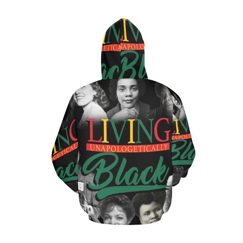 Women of Black History All Over Print Hoodie for Men (USA Size) (Model H13)