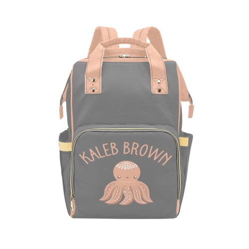 Personalized Boho Diaper Bag Multi-Function Diaper Backpack/Diaper Bag (Model 1688)