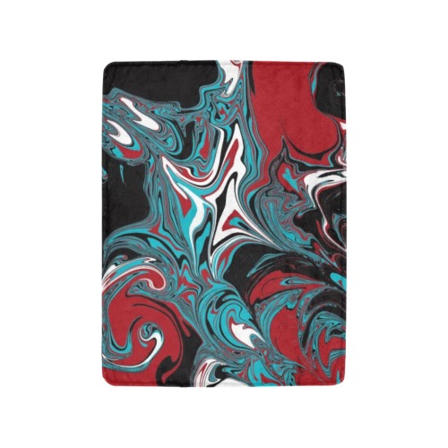 Dark Wave of Colors Ultra-Soft Micro Fleece Blanket 30"x40" (Thick)