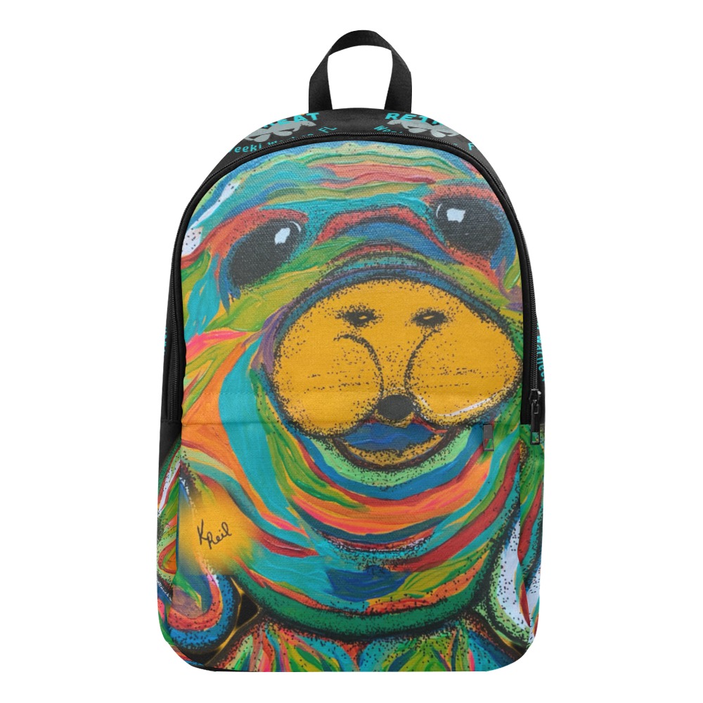 Manatee Landing Backpack Fabric Backpack for Adult (Model 1659)