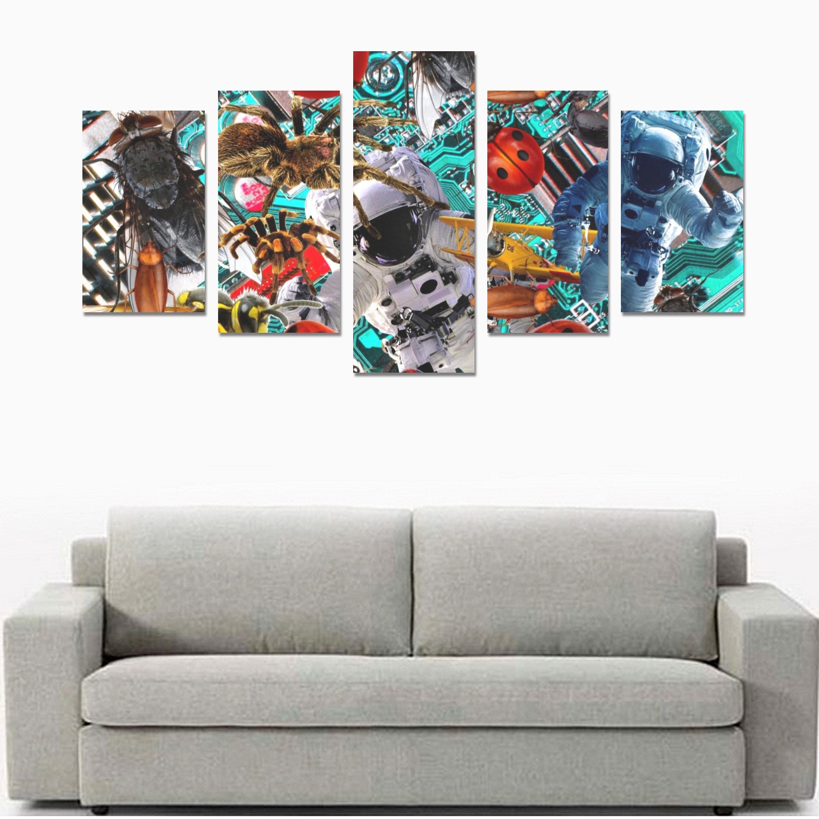 BUGS IN THE SYSTEM Canvas Print Sets C (No Frame)
