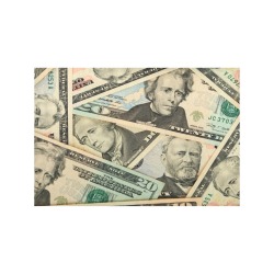 US PAPER CURRENCY Placemat 12’’ x 18’’ (Set of 2)