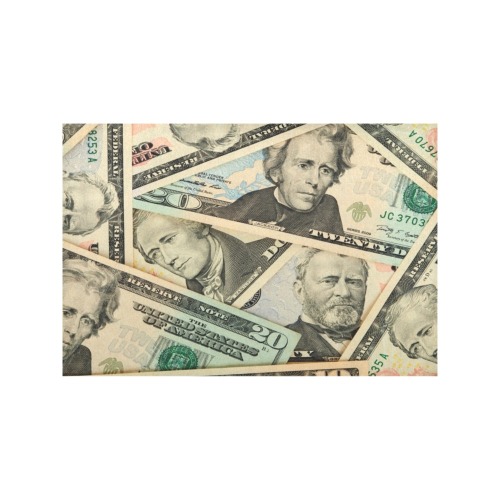 US PAPER CURRENCY Placemat 12''x18''