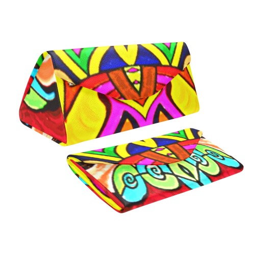 Crown of Many Colors Custom Foldable Glasses Case