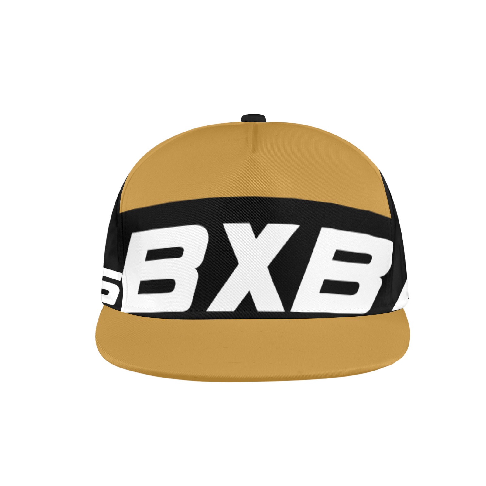 Big Boy Cap Brown All Over Print Snapback Hat